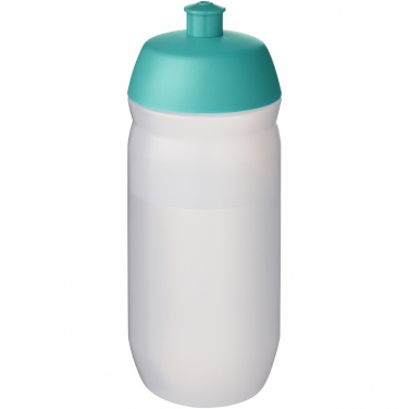 Logotrade corporate gift picture of: HydroFlex™ Clear 500 ml squeezy sport bottle