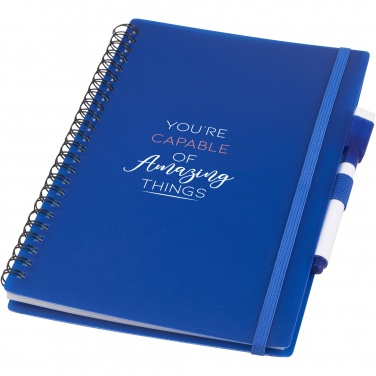 Logo trade promotional product photo of: Pebbles reference reusable notebook