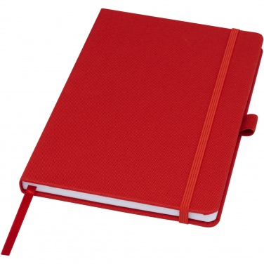 Logotrade corporate gift image of: Honua A5 recycled paper notebook with recycled PET cover