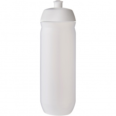 Logo trade promotional gifts image of: HydroFlex™ Clear 750 ml squeezy sport bottle