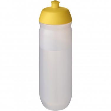 Logo trade promotional merchandise image of: HydroFlex™ Clear 750 ml squeezy sport bottle