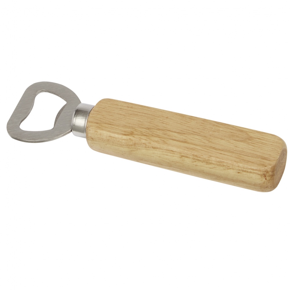 Logo trade promotional gifts picture of: Brama wooden bottle opener