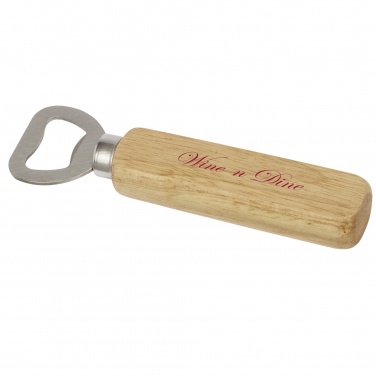 Logo trade advertising products image of: Brama wooden bottle opener