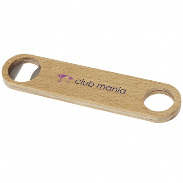 Logo trade promotional gifts picture of: Origina wooden bottle opener