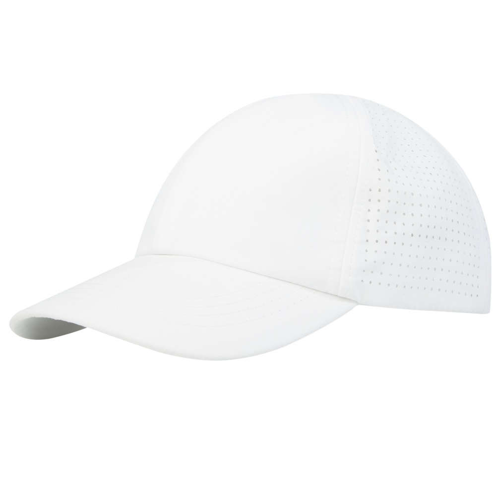 Logotrade promotional merchandise image of: Mica 6 panel GRS recycled cool fit cap