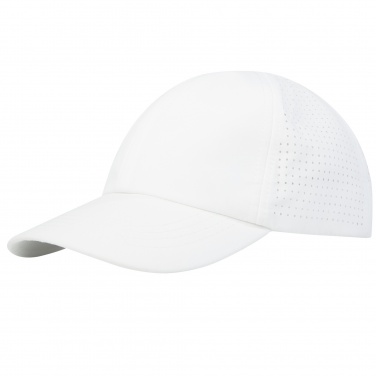 Logotrade promotional item image of: Mica 6 panel GRS recycled cool fit cap