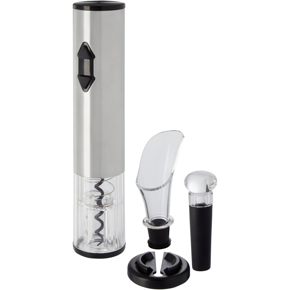 Logotrade promotional items photo of: Pino electric wine opener with wine tools