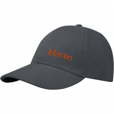 Logo trade corporate gifts picture of: Trona 6 panel GRS recycled cap