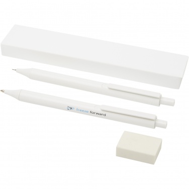 Logo trade promotional merchandise photo of: Salus anti-bacterial pen set