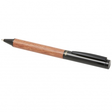 Logo trade promotional merchandise photo of: Timbre wood ballpoint pen