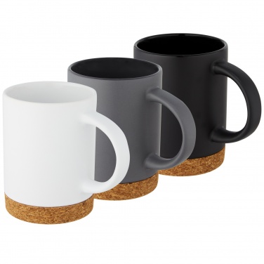 Logotrade promotional gift image of: Neiva 425 ml ceramic mug with cork base