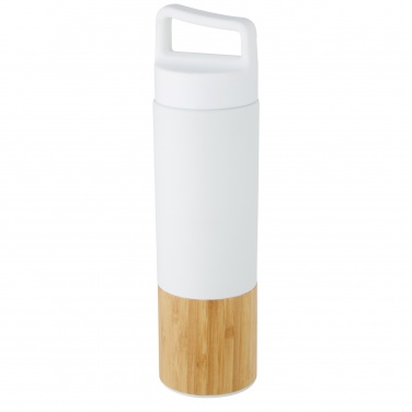 Logo trade advertising products picture of: Torne 540 ml  stainless steel bottle with bamboo outer wall