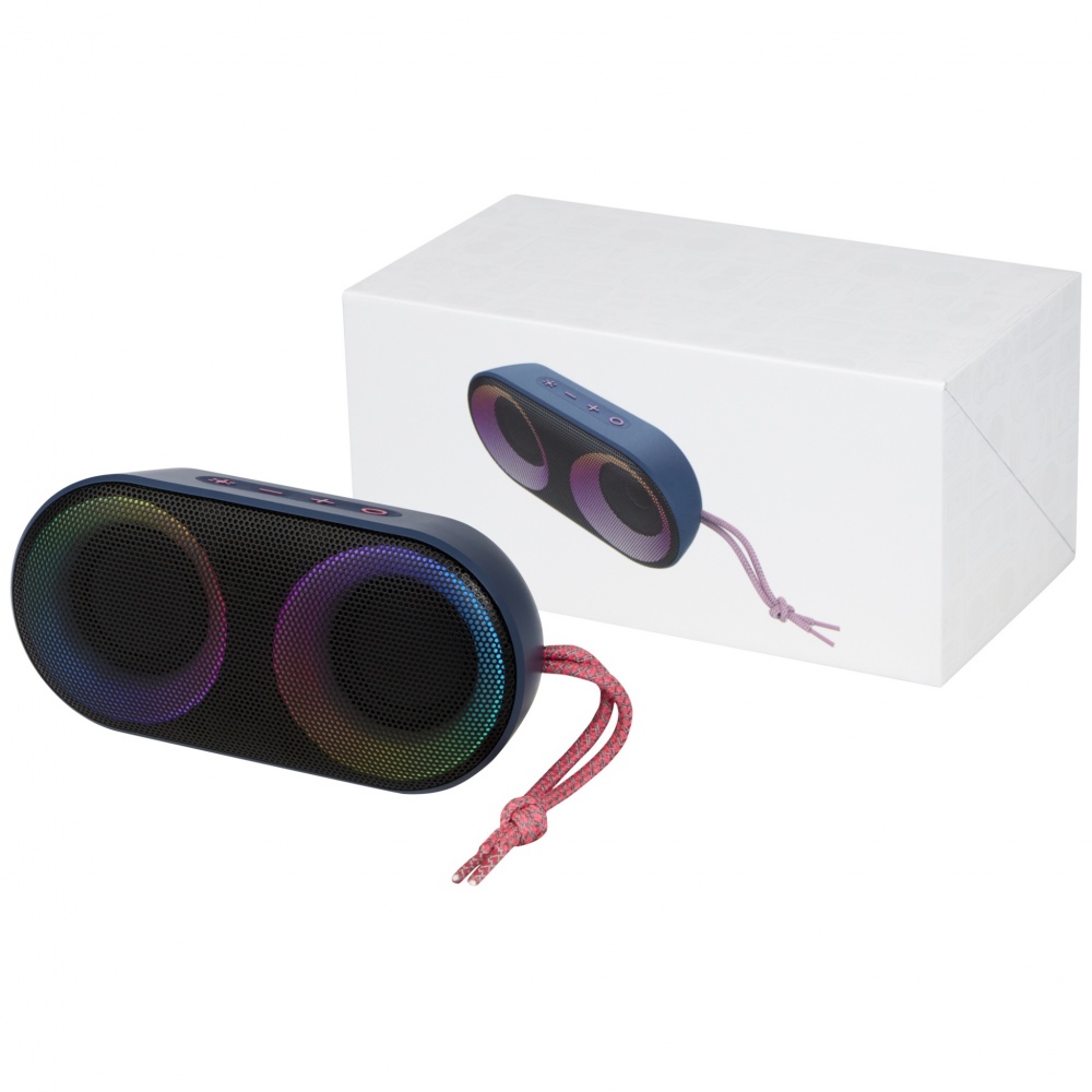 Logo trade promotional item photo of: Move MAX IPX6 outdoor speaker with RGB mood light