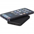 Loop 5000 mAh recycled plastic power bank, Solid black