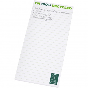 Logotrade advertising products photo of: Desk-Mate® 1/3 A4 recycled notepad