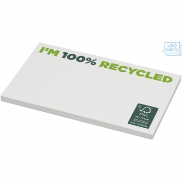 Logo trade promotional gifts picture of: Sticky-Mate® recycled sticky notes 127 x 75 mm