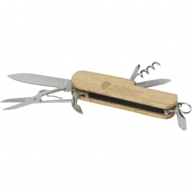 Logotrade business gift image of: Richard 7-function wooden pocket knife