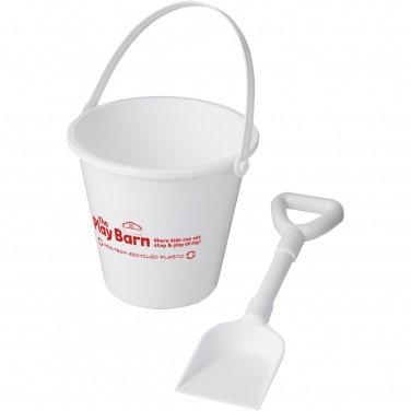 Logo trade corporate gifts image of: Tides recycled beach bucket and spade