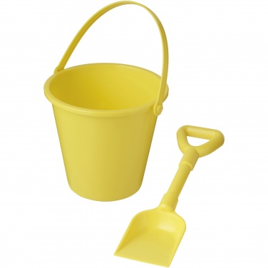 Logo trade business gifts image of: Tides recycled beach bucket and spade