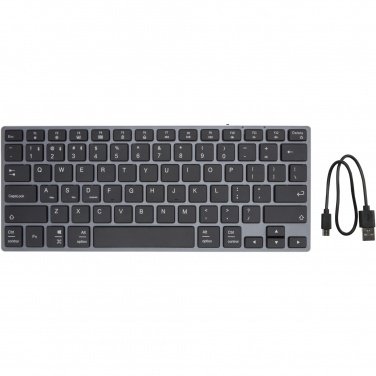 Logo trade business gift photo of: Hybrid performance Bluetooth keyboard - QWERTY