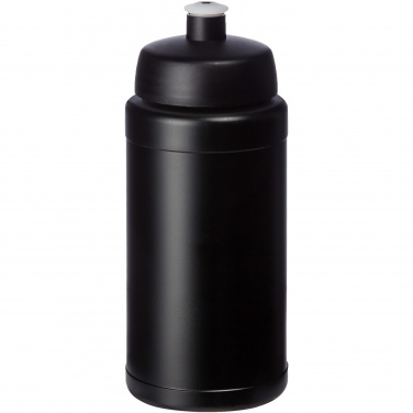 Logo trade promotional gift photo of: Baseline 500 ml recycled sport bottle