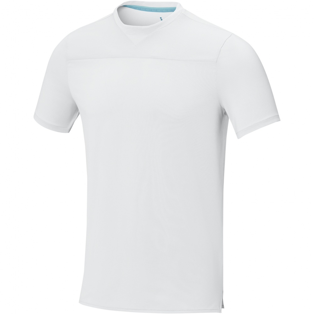 Logo trade promotional merchandise picture of: Borax short sleeve men's GRS recycled cool fit t-shirt