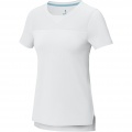 Borax short sleeve women's GRS recycled cool fit t-shirt, White