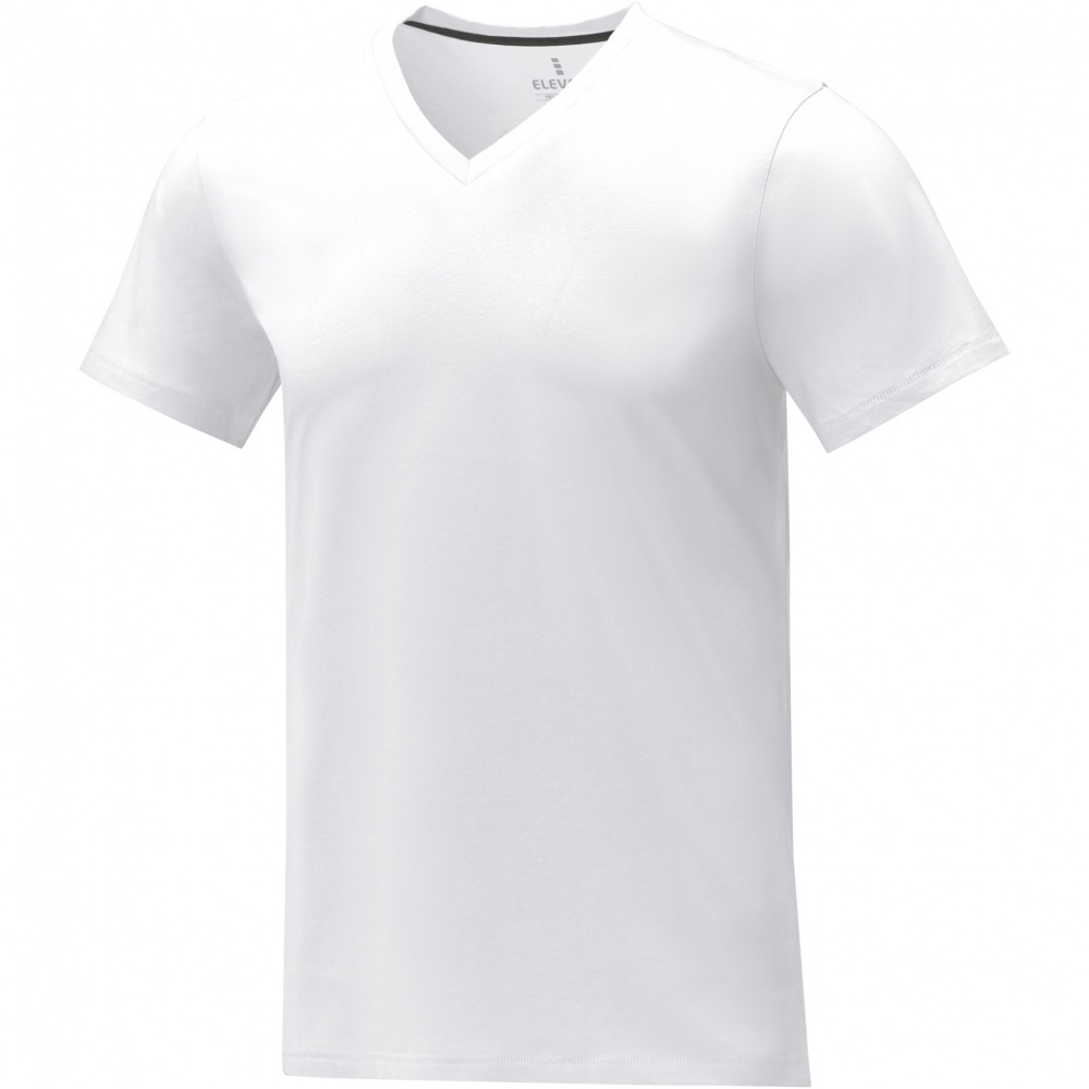 Logotrade promotional gift image of: Somoto short sleeve men's V-neck t-shirt 