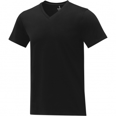 Logotrade business gift image of: Somoto short sleeve men's V-neck t-shirt 