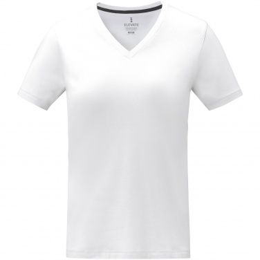 Logotrade promotional giveaway picture of: Somoto short sleeve women's V-neck t-shirt 