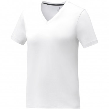 Logo trade promotional items picture of: Somoto short sleeve women's V-neck t-shirt 