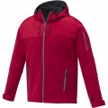 Match men's softshell jacket, Red