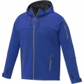 Match men's softshell jacket, Blue