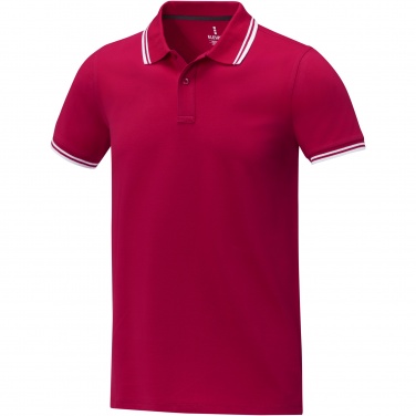 Logotrade corporate gift image of: Amarago short sleeve men's tipping polo