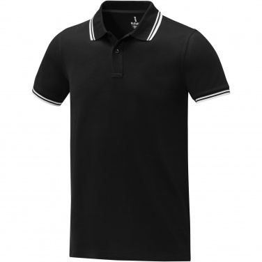 Logo trade advertising product photo of: Amarago short sleeve men's tipping polo