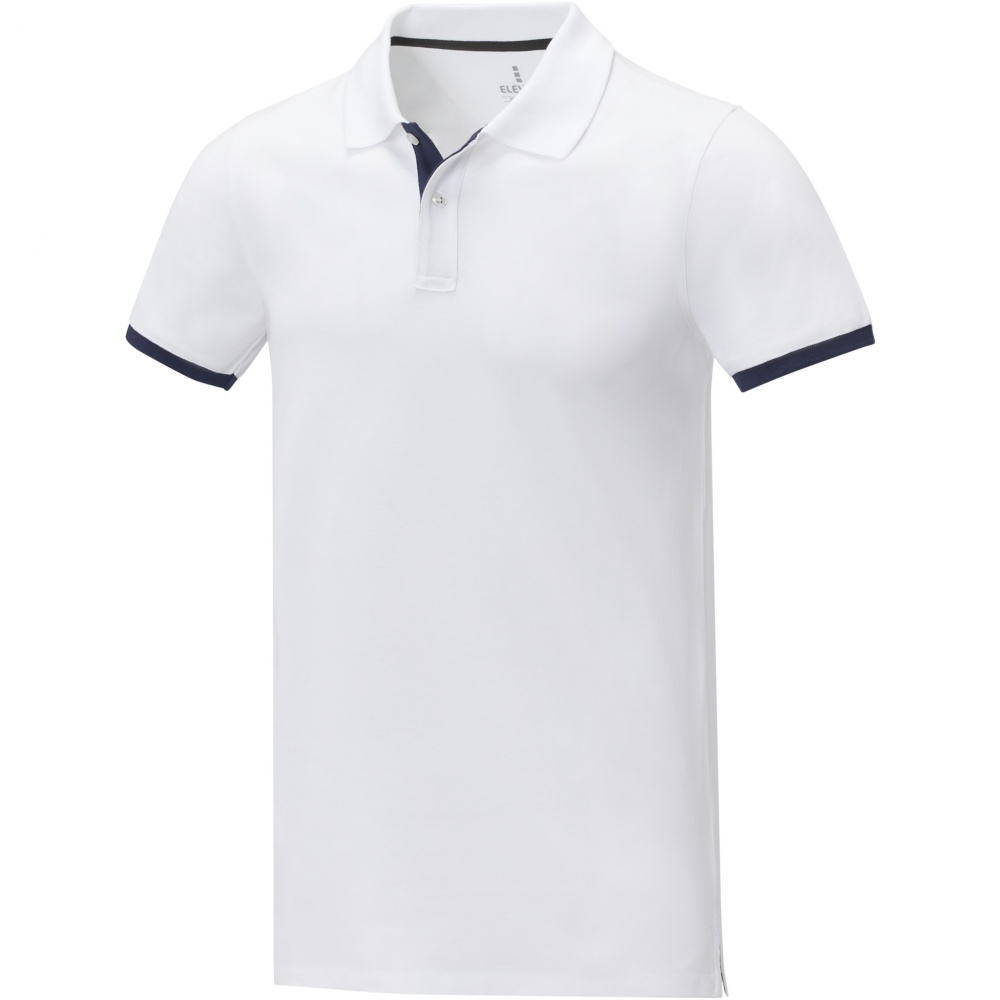 Logotrade promotional giveaway image of: Morgan short sleeve men's duotone polo