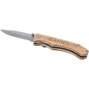 Logo trade corporate gifts picture of: Dave pocket knife with belt clip