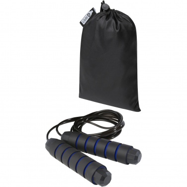 Logo trade promotional gifts image of: Austin soft skipping rope in recycled PET pouch