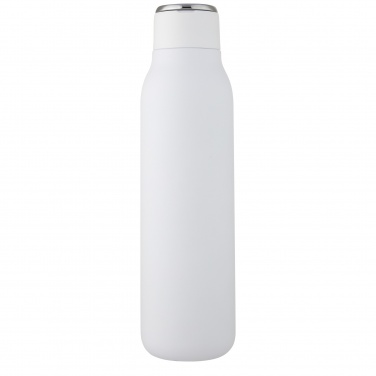 Logo trade corporate gifts image of: Marka 600 ml copper vacuum insulated bottle with metal loop