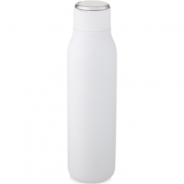 Logo trade promotional merchandise photo of: Marka 600 ml copper vacuum insulated bottle with metal loop