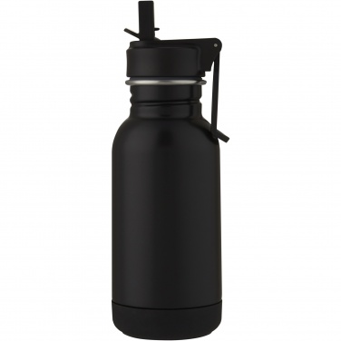 Logotrade advertising products photo of: Lina 400 ml stainless steel sport bottle with straw and loop