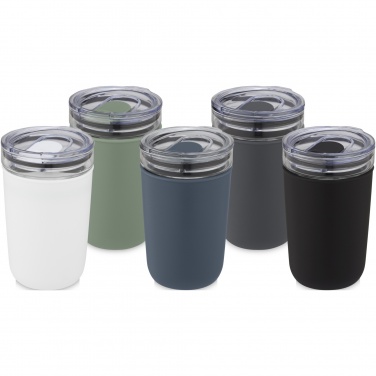 Logo trade promotional gift photo of: Bello 420 ml glass tumbler with recycled plastic outer wall