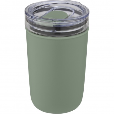 Logo trade corporate gifts image of: Bello 420 ml glass tumbler with recycled plastic outer wall