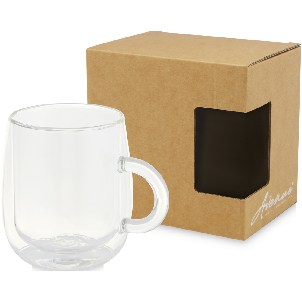 Logo trade promotional items picture of: Iris 330 ml glass mug