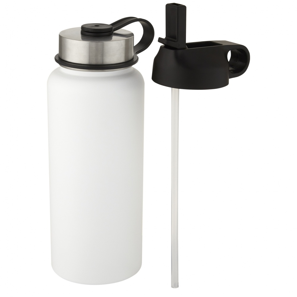 Logo trade business gift photo of: Supra 1 L copper vacuum insulated sport bottle with 2 lids