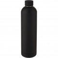 Spring 1 L copper vacuum insulated bottle, Solid black