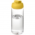 H2O Active® Octave Tritan™ 600 ml flip lid sport bottle, Transparent clear / Yellow