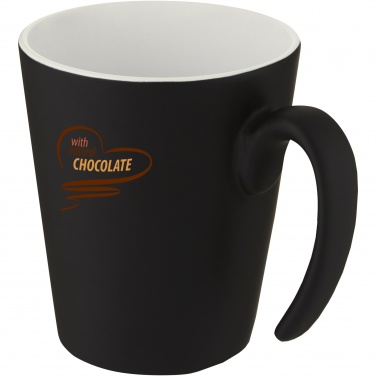 Logotrade advertising product picture of: Oli 360 ml ceramic mug with handle