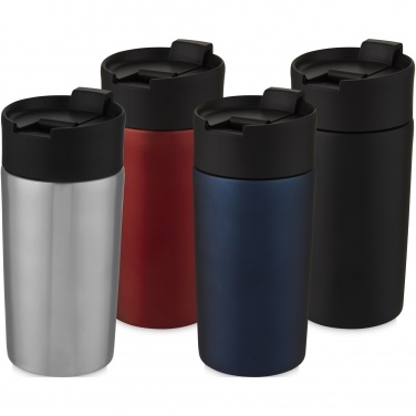 Logo trade promotional merchandise picture of: Insulated tumbler Jetta 330 ml copper vacuum