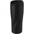 Waves 450 ml copper vacuum insulated tumbler, Solid black